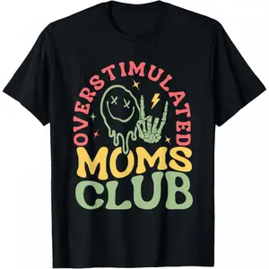 Celebrate Mom with Overstimulated Moms Life T-Shirt – Perfect Mother's Day Gift