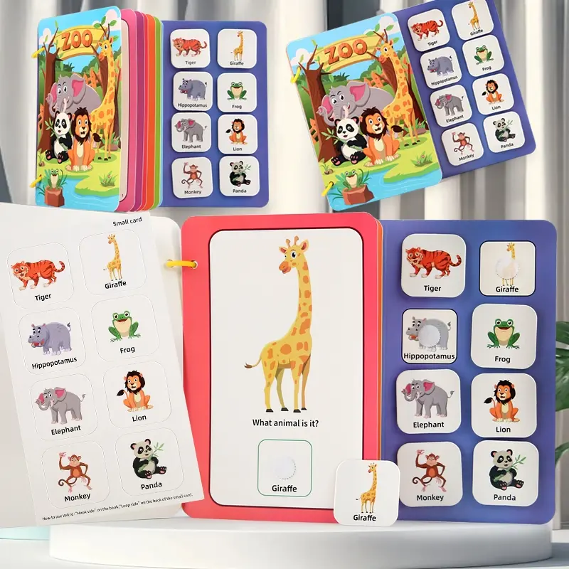 Interactive Sensory Quiet Book, Pre-K Learning Activity Book, Kindergarten Educational Toy, School Supplies, Perfect Creative Gift Idea, Visual Learning Tools, Learning Materials, Preschool Learning Materials