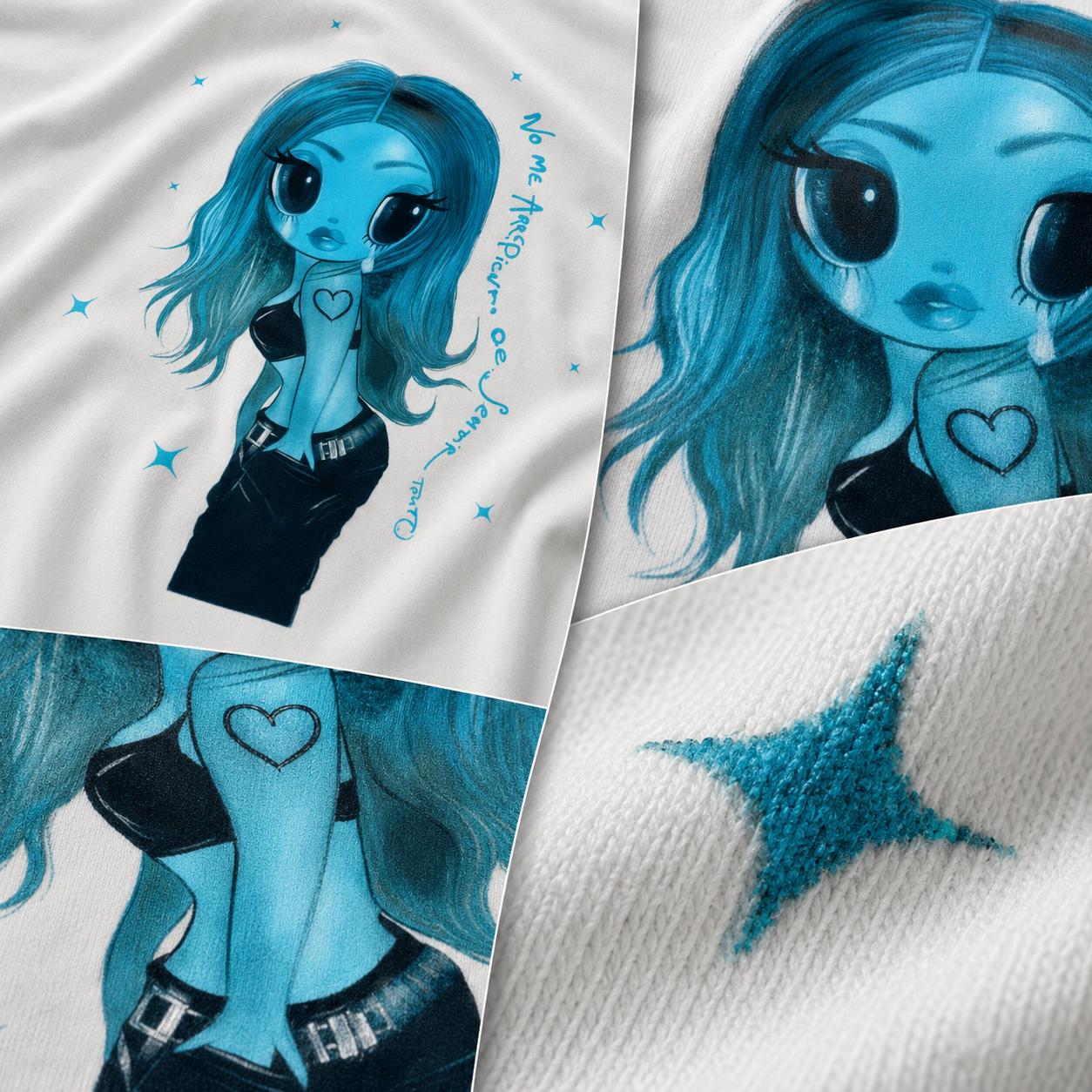 New Album No Me Arrepiento De Sentir Tanto V8 Premium Cotton T- - La Bichota Latin Queen Graphic Tee, Latin Pop Concert Tour Merch, Cute Festival Summer , Unisex Gift for Latin Fans women shirts oversized tshirt short pump