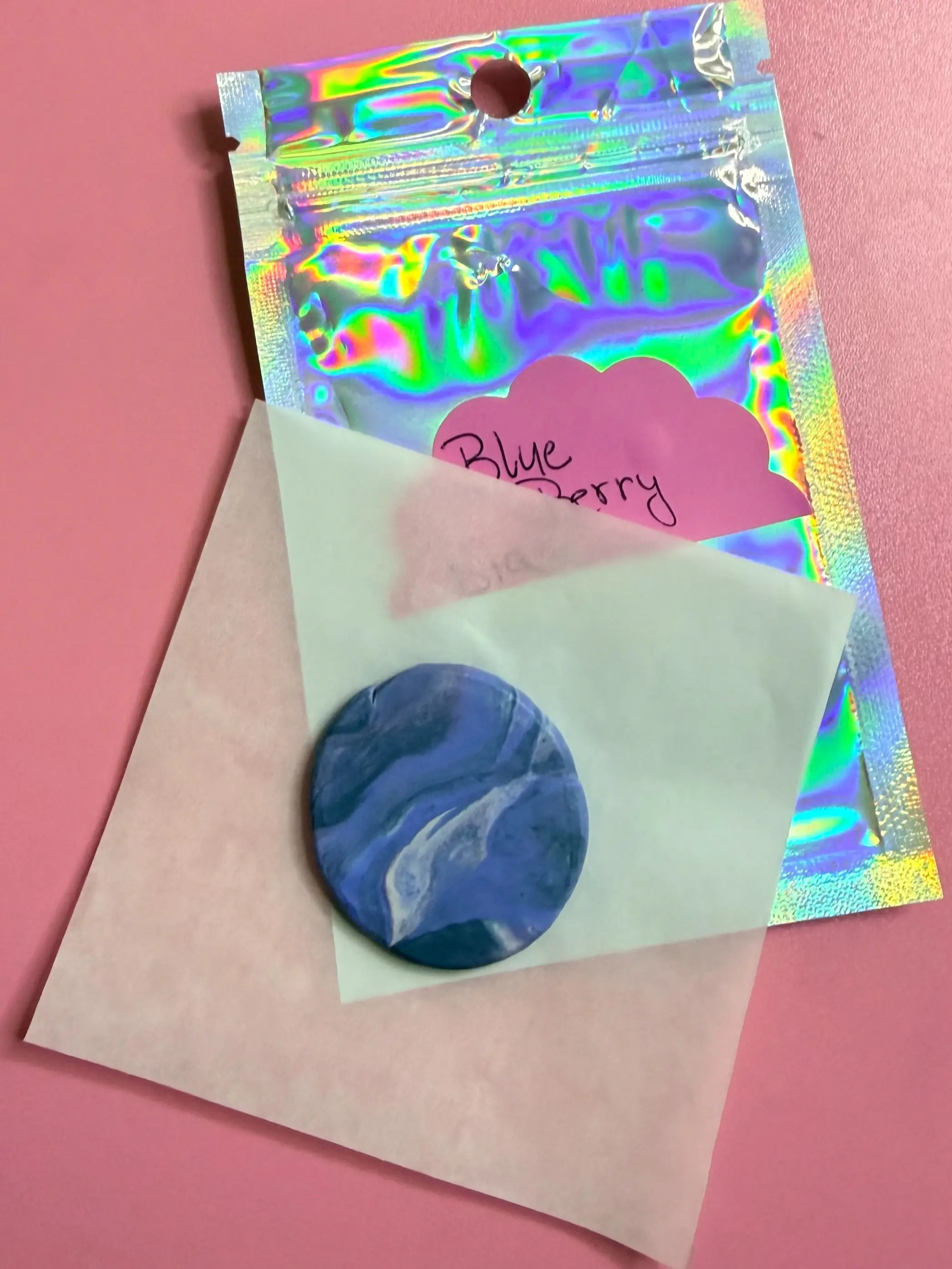 BluBerry BLAST Putty for Diamond Painting Wax Alternative Scented Handmade Craft Supply for Art, Diamond Art Dot Putty