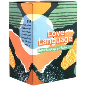 Hot Love Language Card Game – 150 Romantic Questions for Couples