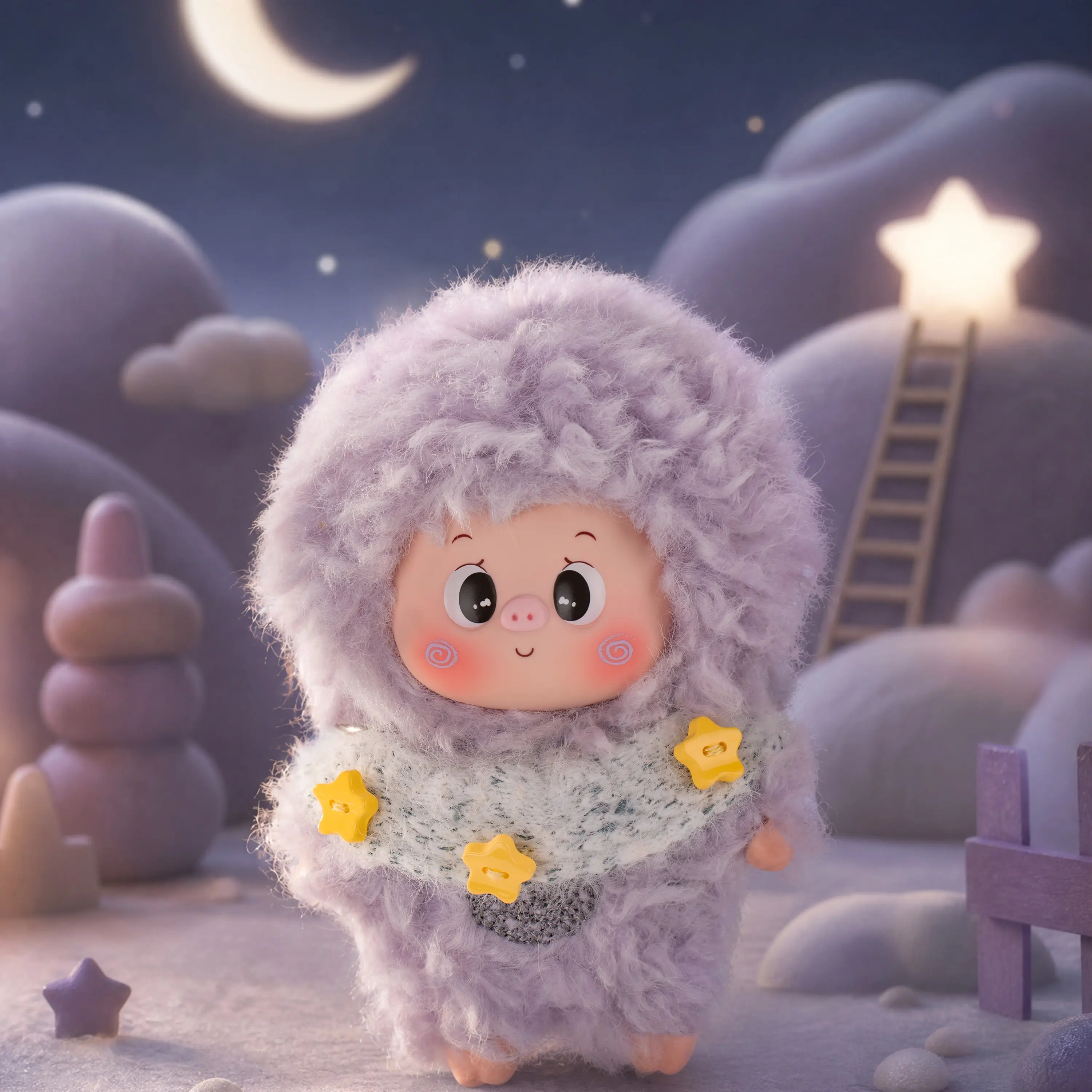 （03）JubyPig-Sunny Today Series  Soft Plush Collectibles