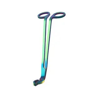 Rainbow Stainless Steel Wick Trimmer for Even Burning Candles