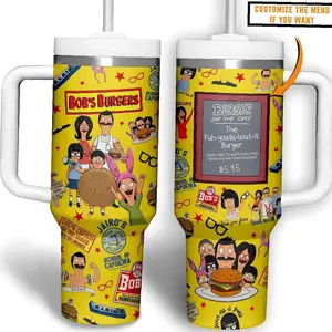 New Bob’s Burgers Movies Custom 40oz Tumbler, Spooky Iced Coffee Cup, Halloween Insulated Cup,Friends TV Series Custom 40oz Tumbler, Best Halloween Gift for Friends Gift for Christmas, Xmas, care about health - Customer Favorite