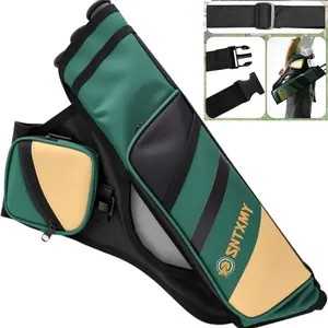 Multifunctional Hip Archery Quiver with Adjustable Waist Belt Lightweight Durable Arrow Holder for Field Target Shooting Great Gift for Archers，FathersDayGift