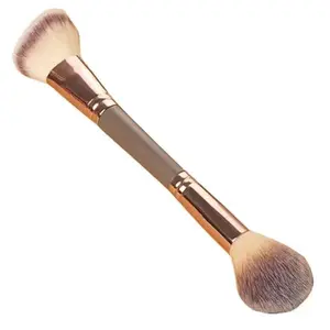 Foundation Makeup Brush, Double Ended Makeup Brushes for Blending Liquid Powder, Concealer Cream Cosmetics, Blush Brush