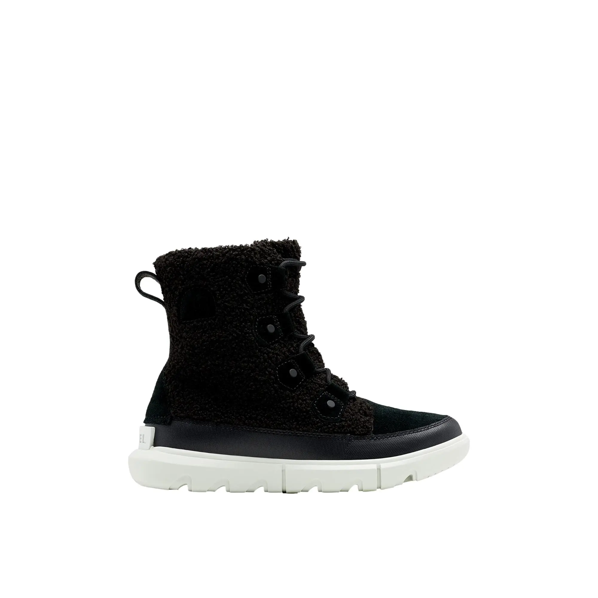 Sorel Explorer II Joan Cozy Black / Tea Light  NL4455-011 Women's