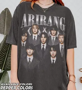 Limited Arirang Kpop Fan Tour 2026 Retro Comfort Tee Gift For Men Women