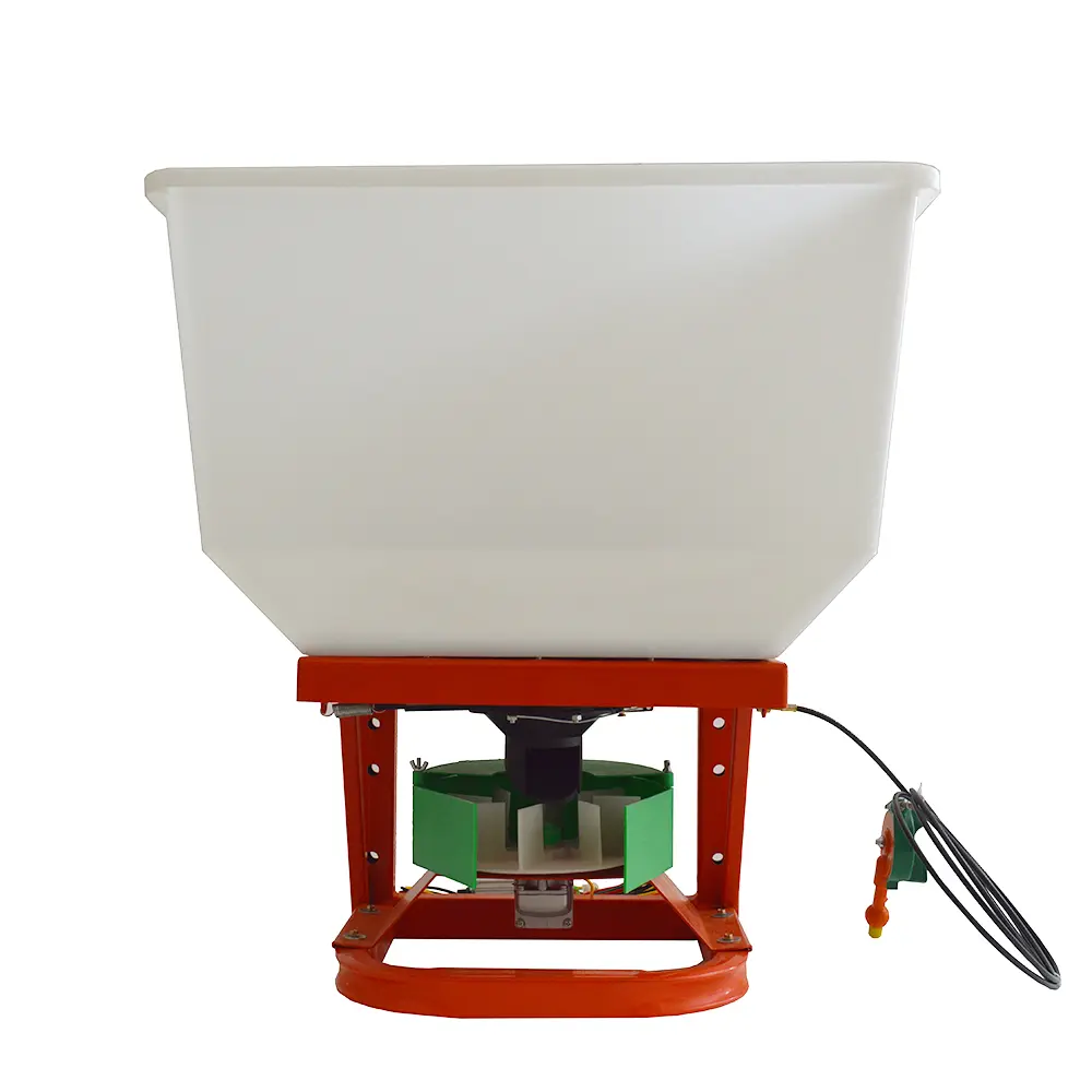 YOKOMA 12-Volt ATV Broadcast Manure Spreader Seeder Yard Garden Fertilizer Distributor Multi-Purpose Fertiliser Spreader