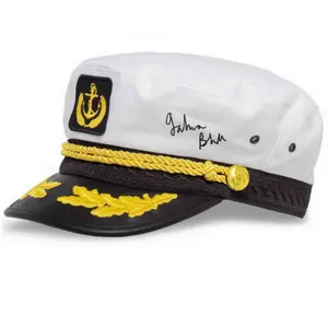 World of T-Shirts Captain Hat - Limited 'Ahoyt' Edition World of T-Shirts Captain Hat - Limited 'Ahoyt' Edition