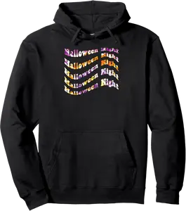 Halloween Night Low Effort Halloween Pullover Hoodie - Gabriellef Shop 37B0DGX9H5RB