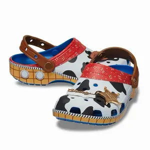Woody Classic Clogs - Limited Edition Cowboy Theme Cartoon Clogs