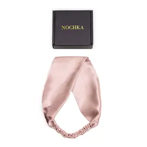 Mulberry Silk 100% Pure Headband - Soft, Stylish & Gentle Anti-Frizz, No Breakage, Luxury - Handmade in USA