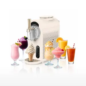 Whynter ICS-167-GW 7-in-1 Soft Serve Ice Cream & Slushy Maker | 1.6 Qt Built-in Compressor, 5 Firmness Levels, Touch Control
