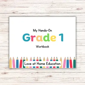 1st Grade Learning Workbook Homeschool Supplies