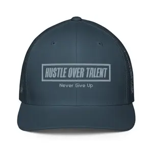 Hustle Over Talent Flex Hat