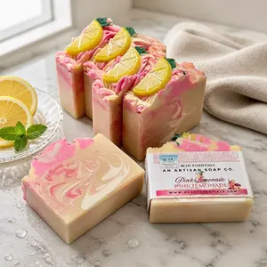 Pink Lemonade ~ Natural Handmade Cold Process Soap