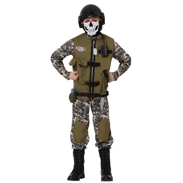 Kid's Camo Trooper Costume