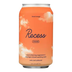 Recess - Sparkling Water Bld Orng Magnsm - Case Of 12-12 Fz