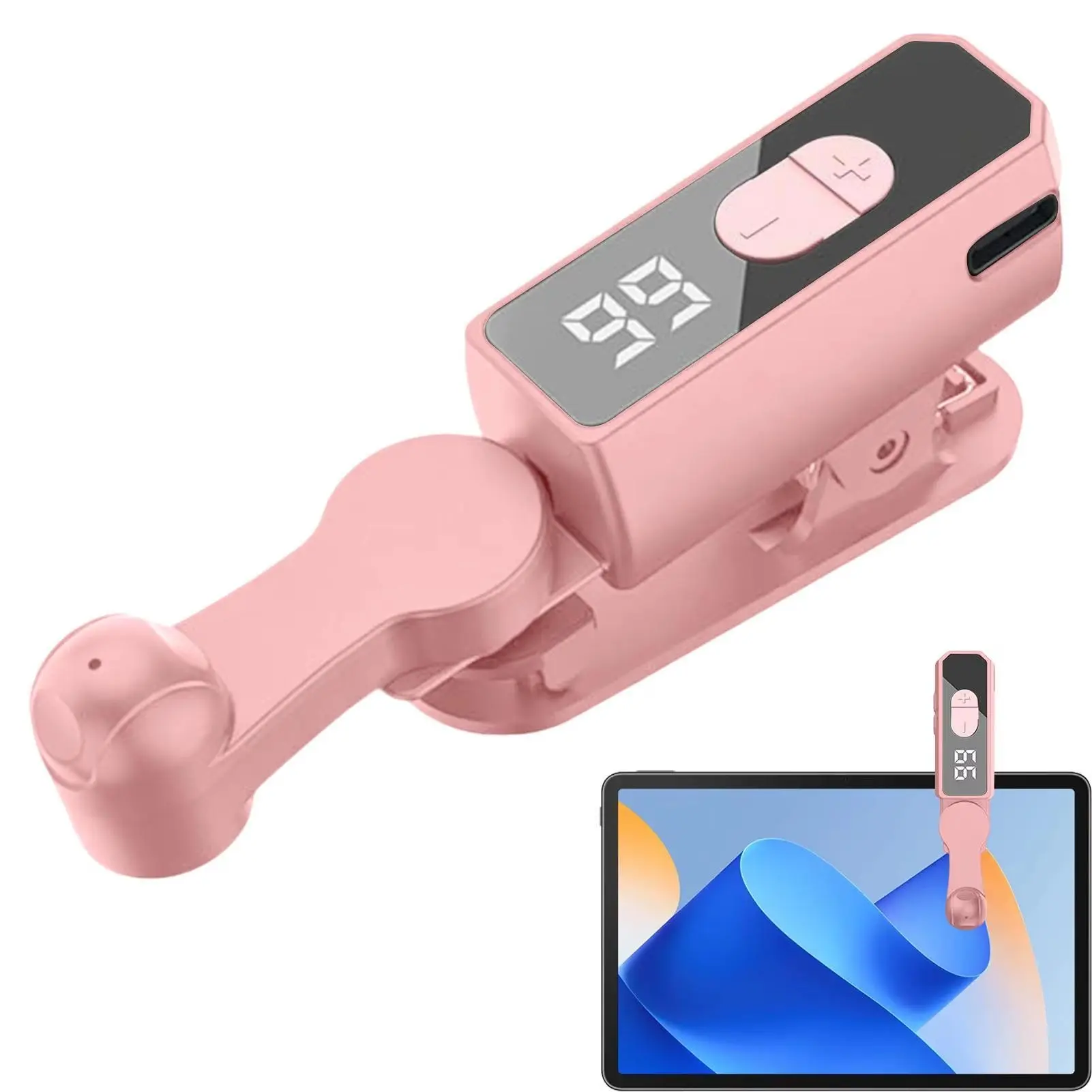 Rechargeable Auto Clicker Smart Rapid Click Simulator for Mobile Gaming Controller, Universal Screen Click Emulator, Intelligent Trigger, Game Controller, Gaming Accessory, Accessories, Smartphone, Compact, Portable