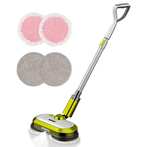 VMAI Electric Mop ,  with LED Headlight and Water Spray, Up to 60 mins Powerful Floor Cleaner with 300ml Water Tank, Polisher for Hardwood, Tile Floors, Quiet Cleaning & Waxing glass cleaner spinner  mop durable water spray