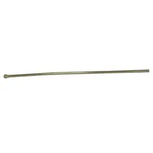 212 MAIN 30 in. Bullnose Lavatory Supply Line, Satin Nickel, Rigid Pipe, Fits Valves