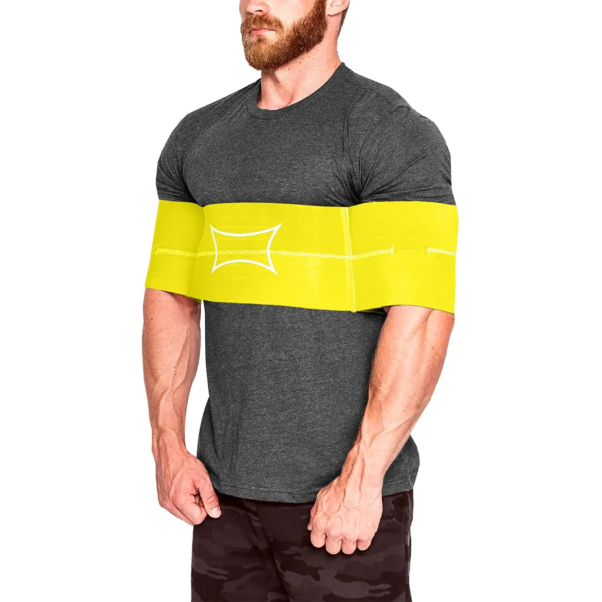 SLING SHOT Full Boar Power Lifting Band - Level 4 Tension Strength Training Accessory to Increase Bench Press, Dips & Pushups - Gym Bands for Loads 315 lbs+, Resistance Training, Elastic Exercise Bands, Fitness Training Band