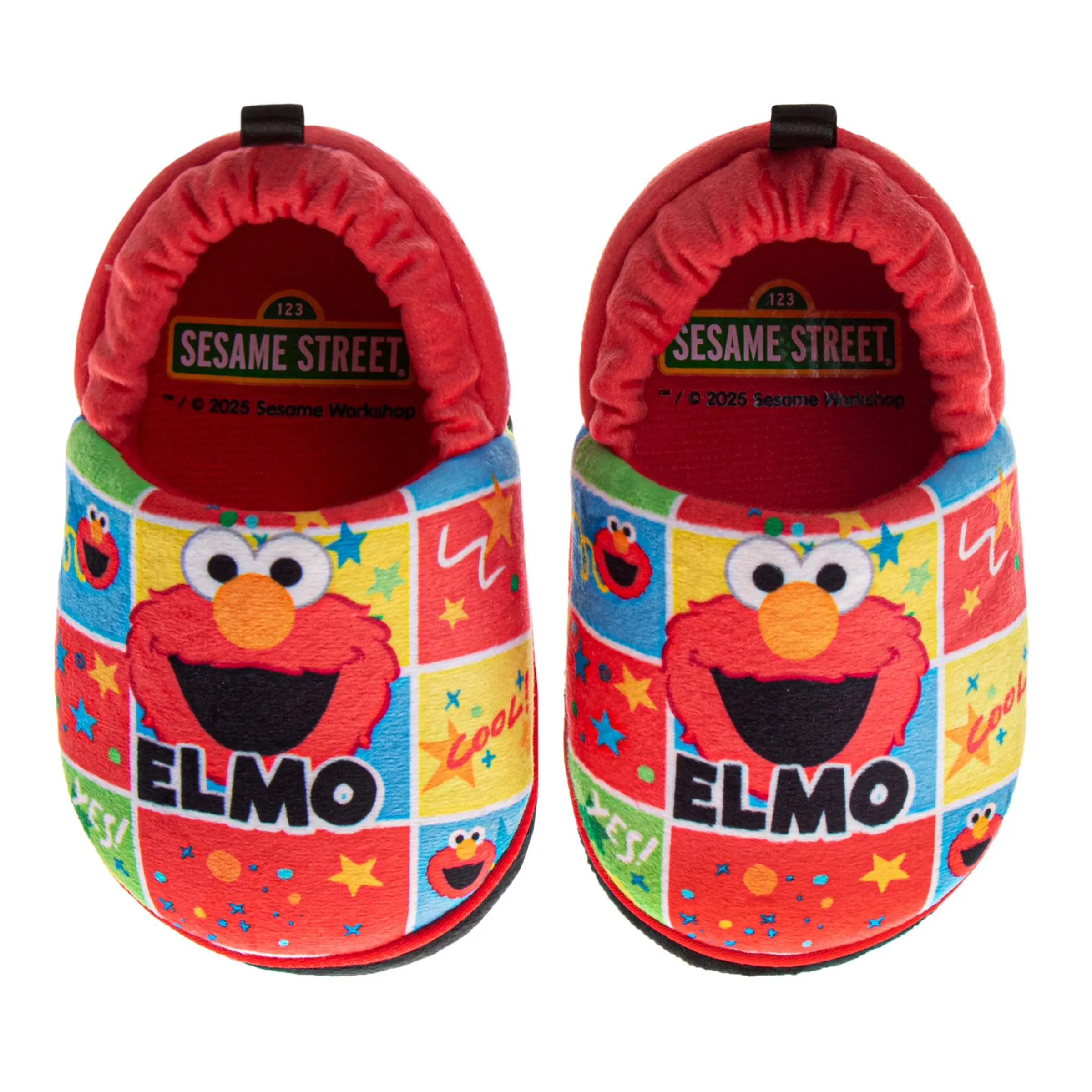 Josmo Sesame Street Abby Cadabby Toddler Soft Slippers - Cozy, Plush Slip-Ons for Kids' Footwear, Cozy Feet