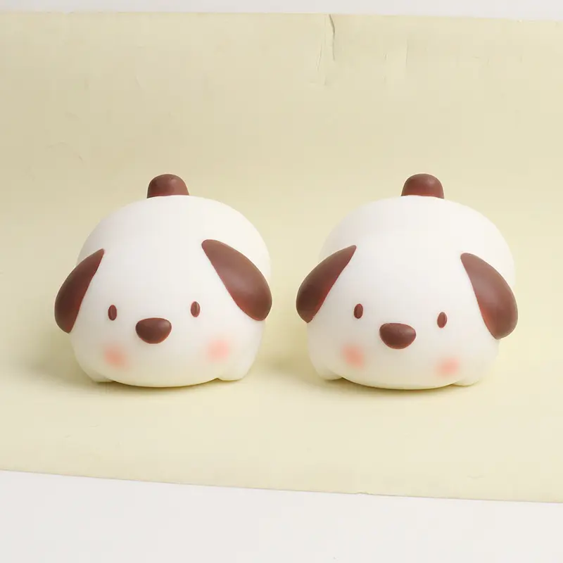 1 Pcs Kawaii Puppy Squishy Fidget Toy 1 PCS,   ideal party favor,  Soft Stretchy Squeeze Ball for Work & Study Anxiety Relief ( day Party Gift for Home & Festive Supplies) decompression dough