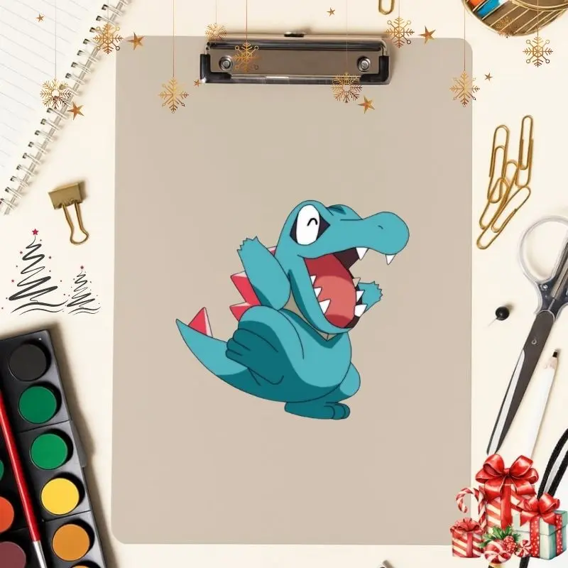 Totodile Sticker | Vinyl Poke waterproof sticker | Gift for Game lovers