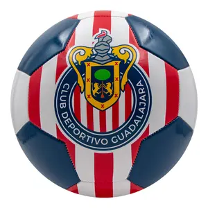 Voit Club Guadalajara Football Ball - Recreational-Use, Size 5 Soccer Ball, Football Balls