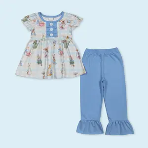 Easter bunny girls holiday outfit