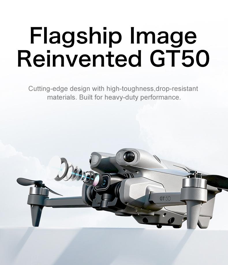 Drone MAX Upgraded – HD Dual-Camera with Obstacle Avoidance, Brushless Motor, Dual Batteries, 5.6" HD Display Remote, Foldable Design, Night-Flight Ready for Adults & Beginners