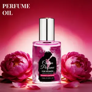 Walking Peach Garden Perfume, Floral Scents Perfume, Fresh Fruit Scent with Rich Floral Notes, Warm Woody Musk Base, 10ML Portable Rollerball Design