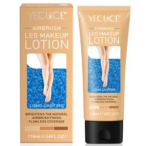 YECUCE Leg Concealer 118ml , covers natural nude effect, covers leg imperfections, brightens skin tone Waterproof, sweatproof, silky, brings the ultimate glow to the skin, perfect coverage of leg imperfections, suitable for all skin types