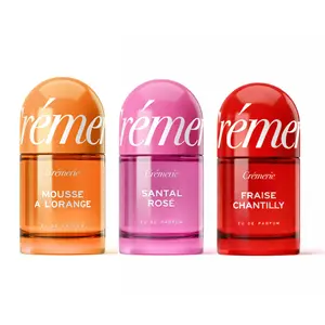 Summer Scent Wardrobe | Cremerie Eau de Parfum Trio — Fraise Chantilly, Santal Rosé & Mousse à l'Orange