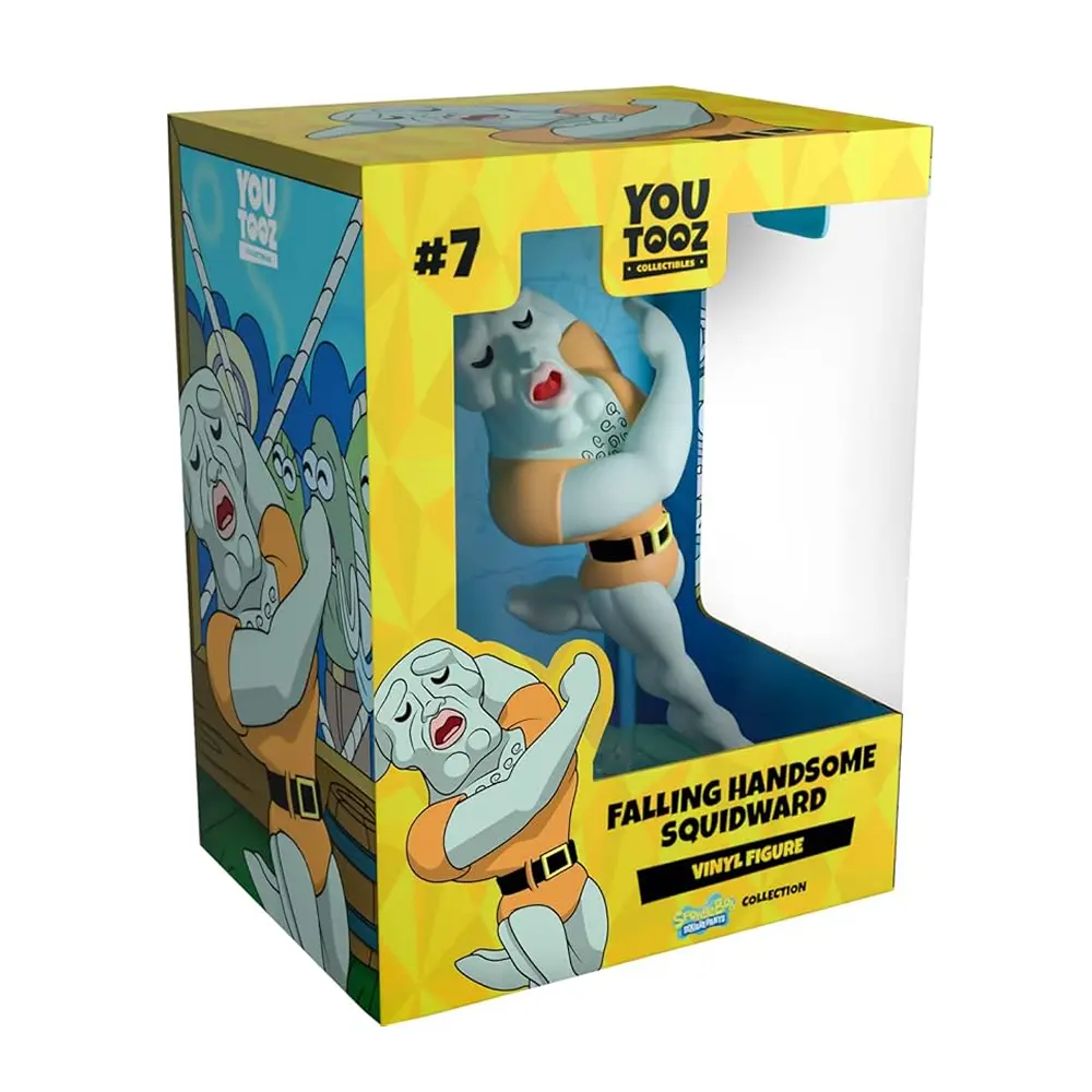 Youtooz Falling Handsome Squidward, 4.7" Collectible Figure Spongebob Squarepants