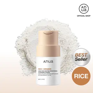 [Anua Official Shop] Korean Rice Enzyme Brightening Cleansing Powder 40g｜Marshmallow Face mask Maker, Mild Exfoliate, korean skin care, facial cleanser