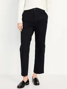 Old Navy Women's High-Waisted OGC Chino Tapered Straight Pants