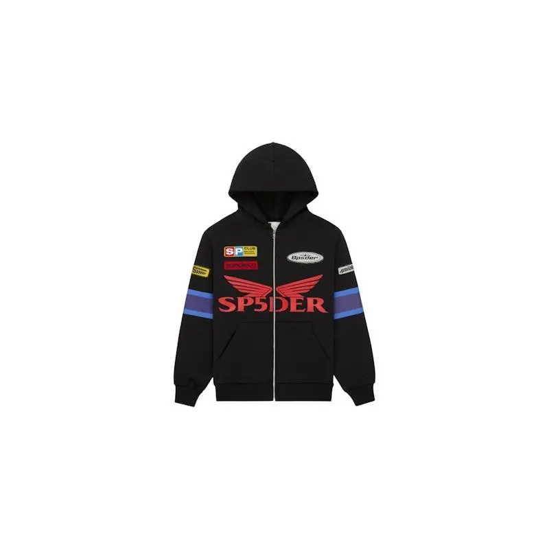 Sp5der GT Zip Hoodie Black (unisex) by StockX