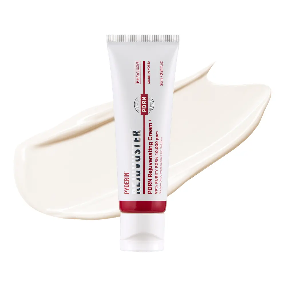 PYDERIN REJUVUSTER PDRN Rejuvenating Cream+ | Hyperpigmentation & Skin Barrier Repair | Salmon DNA 10000ppm, Niacinamide, Ceramide | Korean Pharmacy Skincare | 084 fl.oz. (25ml)
