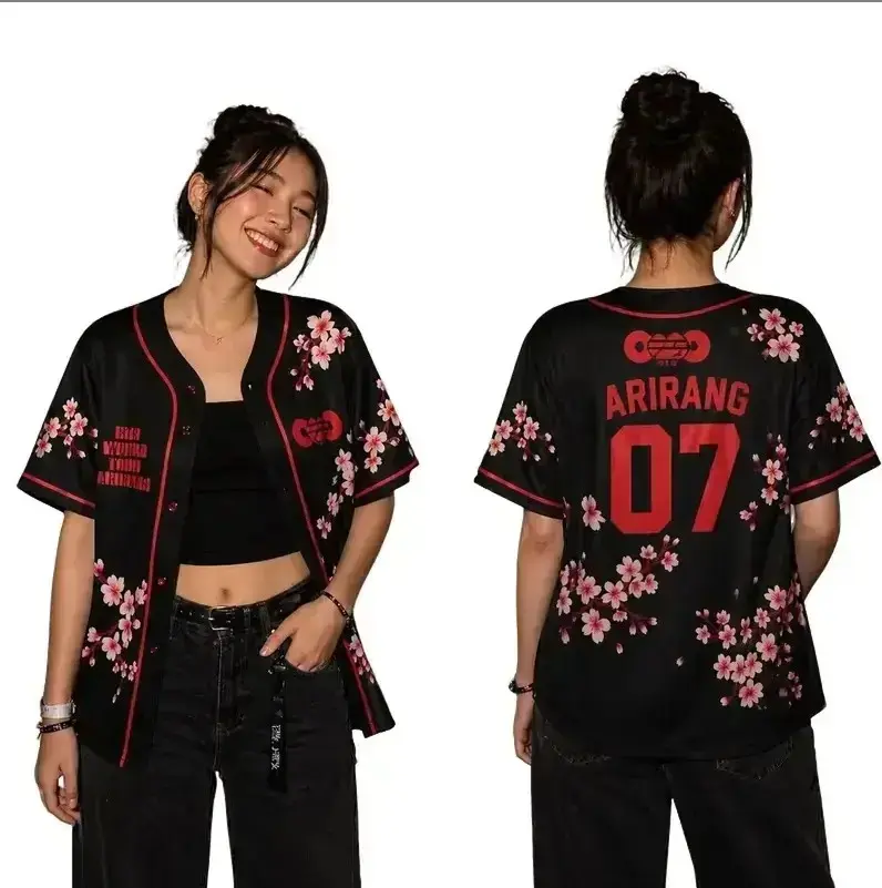 Kpop Bangtan Style Baseball Jersey, Custom Bangtan Boys Fan Jersey, Army Inspired Mesh Sports Shirt, Bangtan World Tour 2026 Concert Merch, Comeback 2026 Unisex Athletic Top