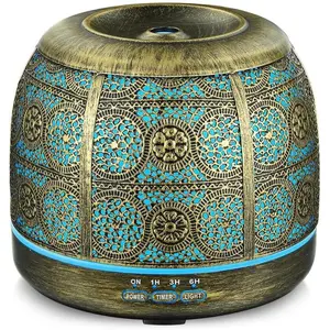 500ml Ultrasonic Essential Oil Diffuser for Large Room Home Office Ideal as Gift for Women and Men