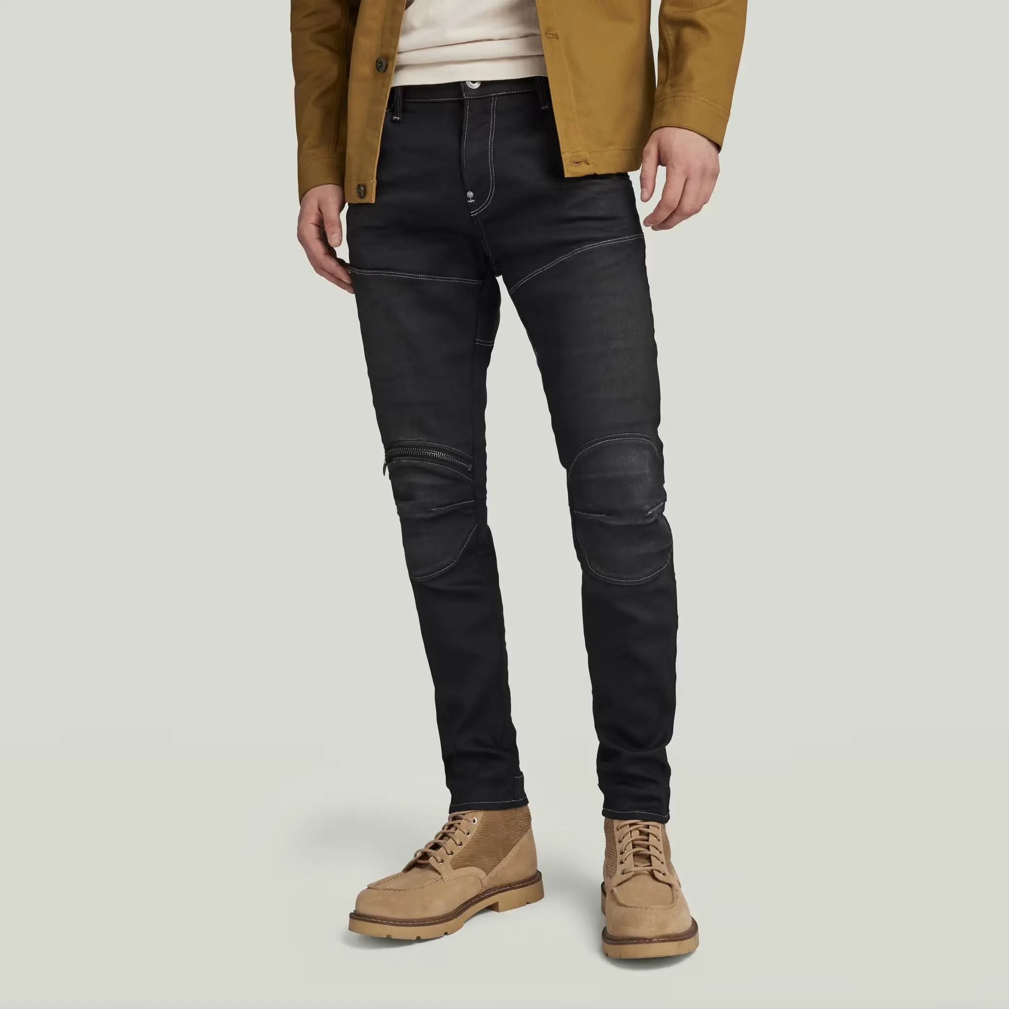 G -Star 3D Zip Knee Skinny Jeans