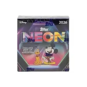 2026 Topps Disney Neon Mega Box Trading Cards