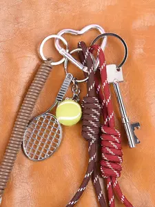 Handmade Knotted Tennis Ball Creative Bag Pendant Charm Bag Pendant Charm Bag Accessories Charm Backpack Pendant Charm Crossbody Bag Pendant Charm Good Friend Gift Purse Accessories Bag Charms