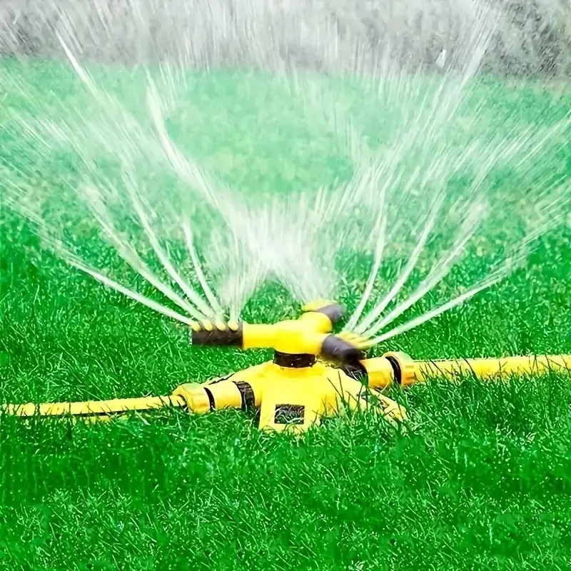 Automatic Sprinkler Watering Head 360 Degree Rotating Spray Adjustable Nozzles Rotatable Spray Nozzle Agricultural Irrigation Garden Lawn Cooling System Watering Tool
