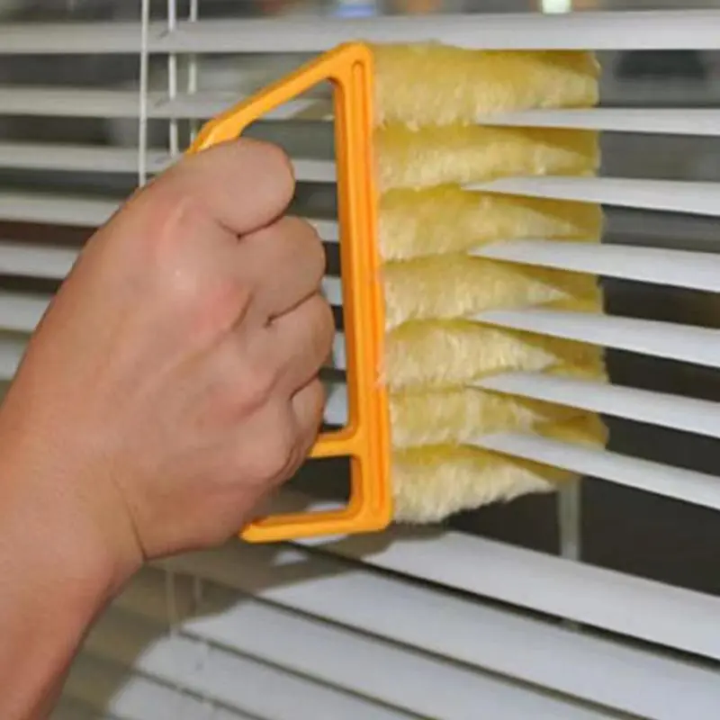 Generic Washable Multifunction Cleaning Window Blinds Brush, 1 Count Portable Home Air Conditioning Cleaner Duster, Household Crevice Cleaning Brush, Household Items