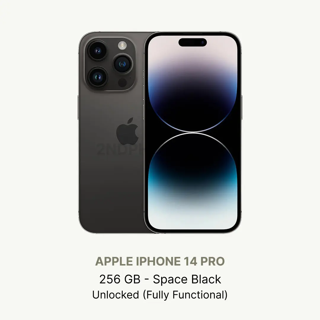 Refurbished Apple iPhone 14 Pro 256GB Unlocked Excellent Condition