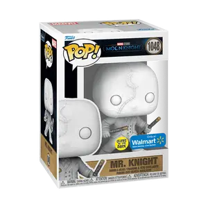 Funko Pop! Marvel - Mr. Knight (Glow) #1048 Exclusive (Sticker may vary) Collectible Pop Vinyl Figure